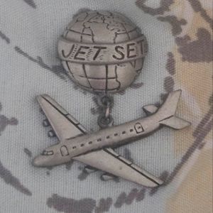 Vintage Jet pin